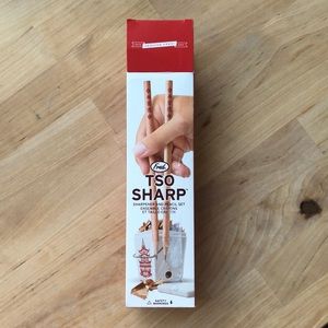 NIB Fred TSO SHARP Sharpener And Pencil Gift Set
